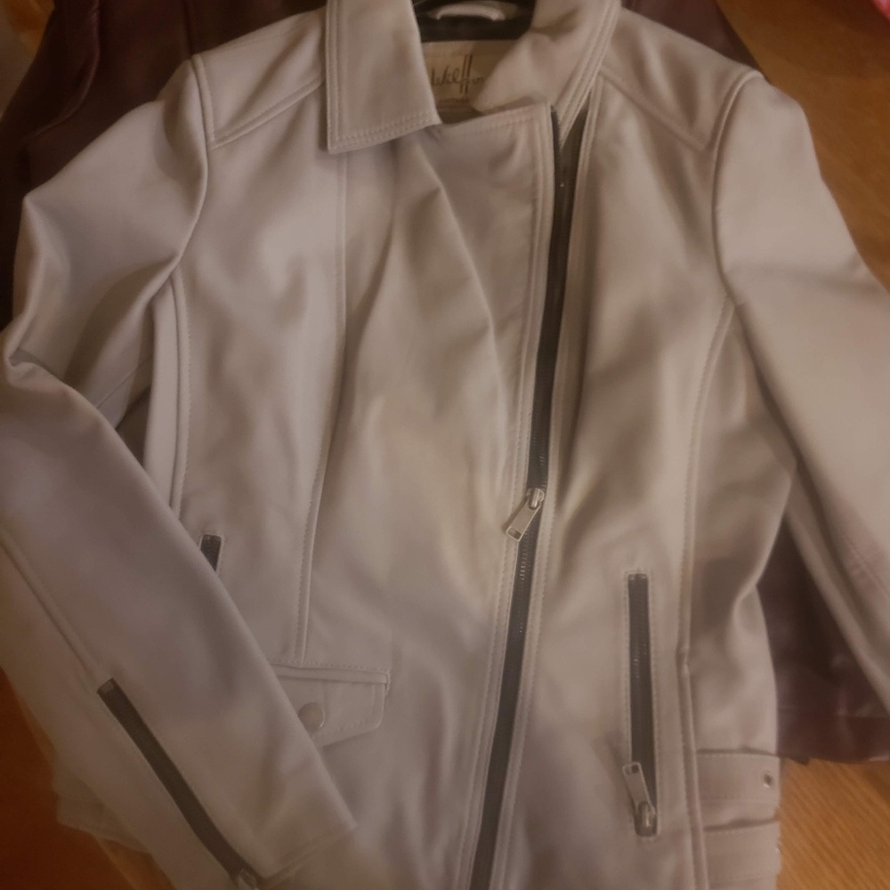 Leather jacket